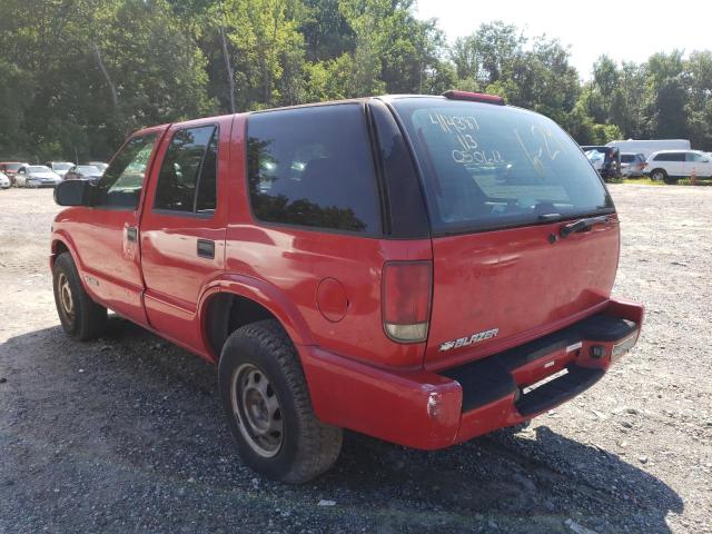 Photo 3 from auction – 2004 CHEVROLET BLAZER with VIN 1GNDT13X34K143162