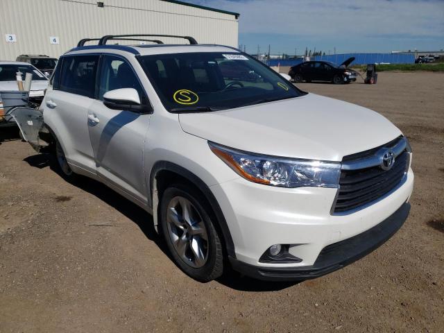 TOYOTA HIGHLANDER 2015 with VIN 5TDDKRFH7FS099080 - Photo from auction