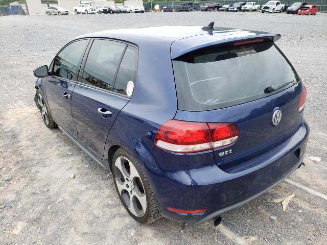 Photo 3 from auction – 2011 VOLKSWAGEN GTI with VIN WVWHD7AJ8BW213849