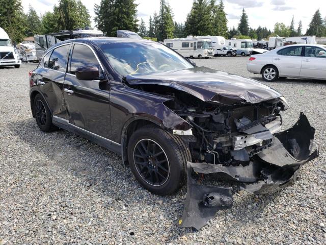 INFINITI EX35 BASE 2008 with VIN JNKAJ09E28M302232 - Photo from auction