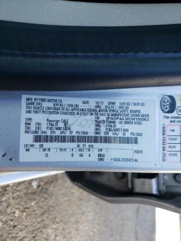 Photo 10 from auction – 2013 FORD FIESTA with VIN 3FADP4AJ9DM150063