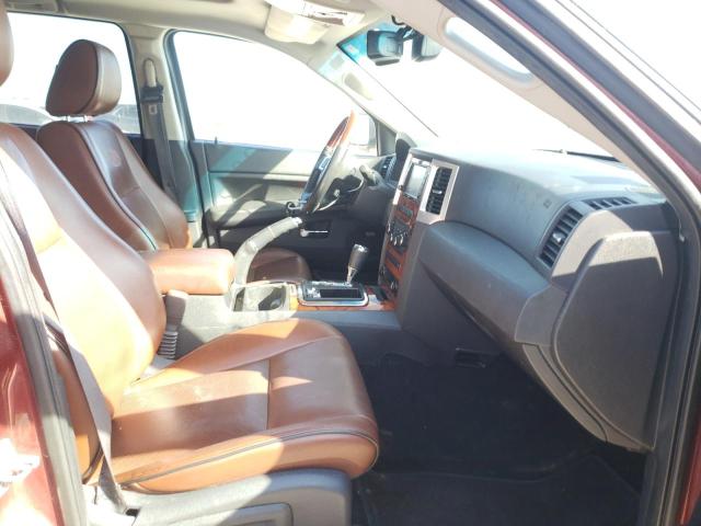 Photo 5 from auction – 2008 JEEP GRAND CHER with VIN 1J8HR68M98C100393