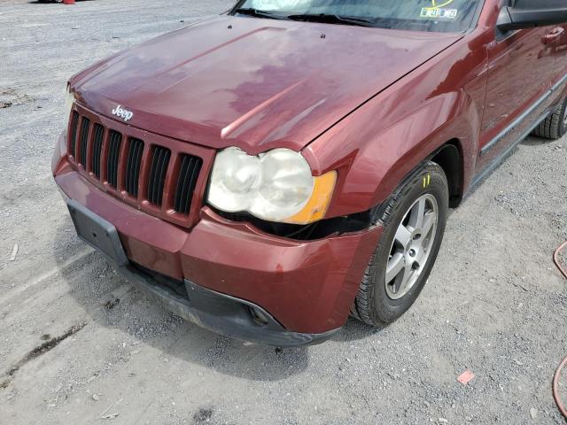 Photo 9 from auction – 2008 JEEP GRAND CHER with VIN 1J8GR48K78C148358