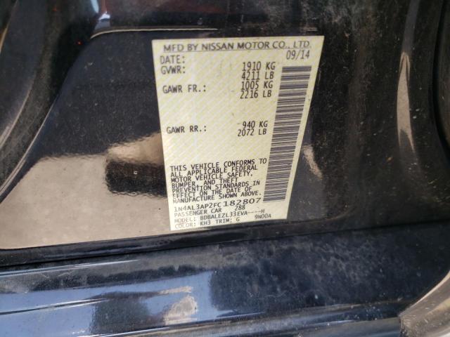 Photo 10 from auction – 2015 NISSAN ALTIMA 2.5 with VIN 1N4AL3AP2FC182807