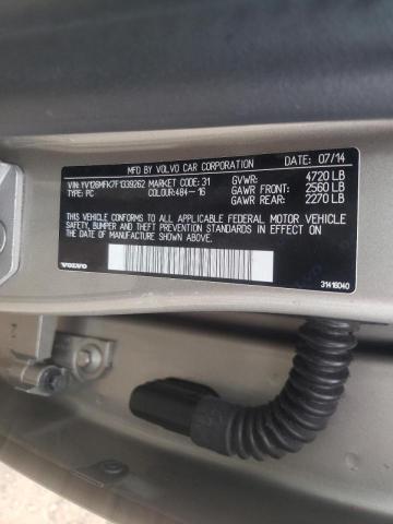 Photo 10 from auction – 2015 VOLVO S60 PREMIE with VIN YV126MFK7F1339262