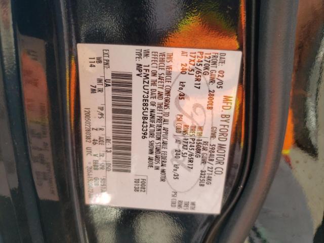Photo 10 from auction – 2005 FORD EXPLORER X with VIN 1FMZU73E85UB43396