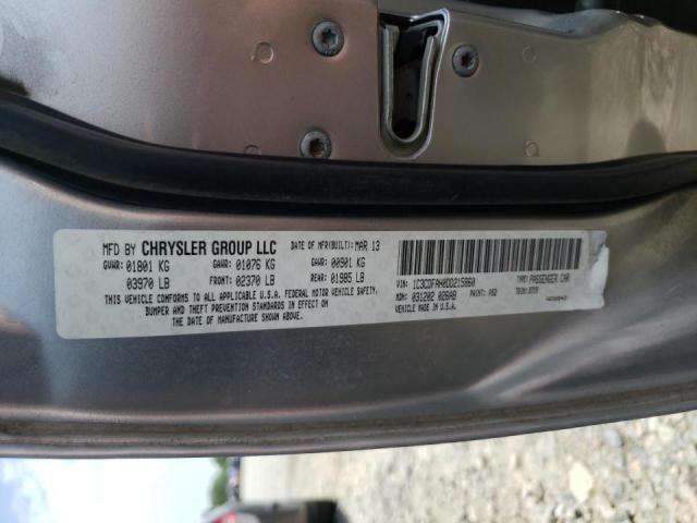 Photo 10 from auction – 2013 DODGE DART SE with VIN 1C3CDFAH0DD215860