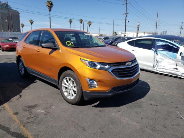 Photo 1 from auction – 2018 CHEVROLET EQUINOX LS with VIN 2GNAXHEV8J6160789