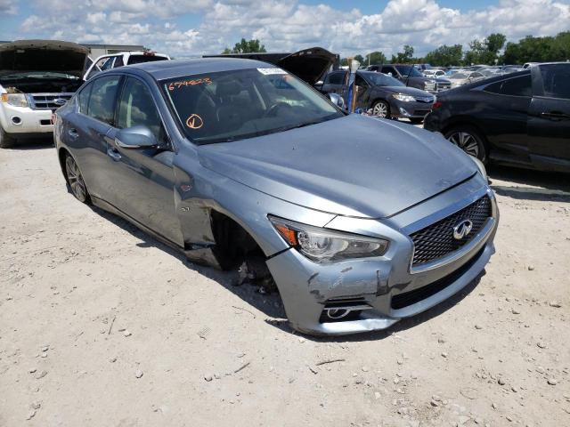 INFINITI Q50 BASE 2014 with VIN JN1BV7AP1EM674823 - Photo from auction