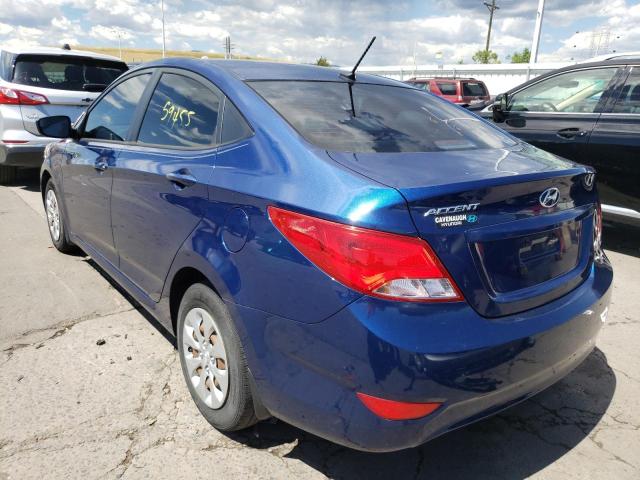 Photo 3 from auction – 2016 HYUNDAI ACCENT SE with VIN KMHCT4AE4GU025651