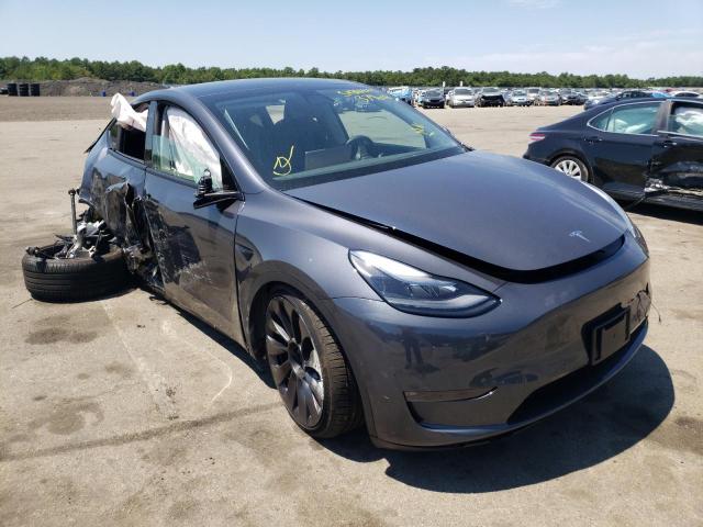 TESLA MODEL Y 2022 with VIN 7SAYGDEF5NF379608 - Photo from auction