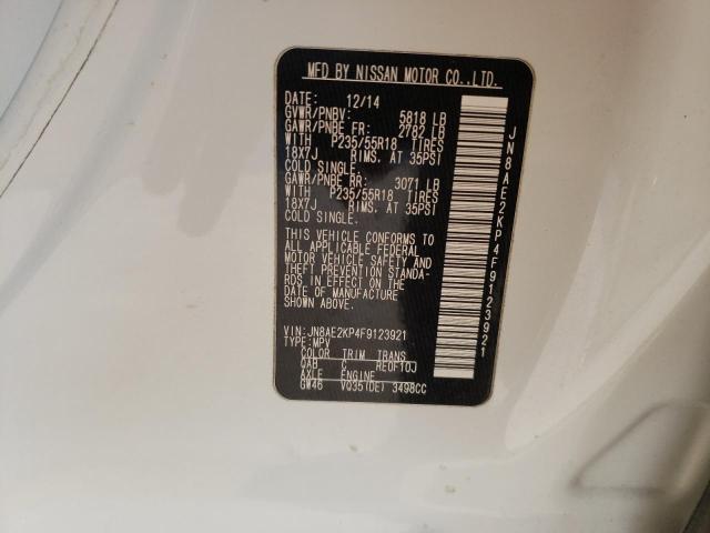 Photo 10 from auction – 2015 NISSAN QUEST S with VIN JN8AE2KP4F9123921
