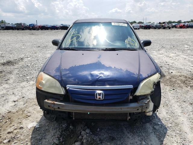 Photo 9 from auction – 2003 HONDA CIVIC LX with VIN 2HGES16673H521820