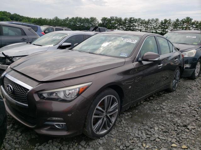 Photo 2 from auction – 2014 INFINITI Q50 BASE with VIN JN1BV7AR4EM698339
