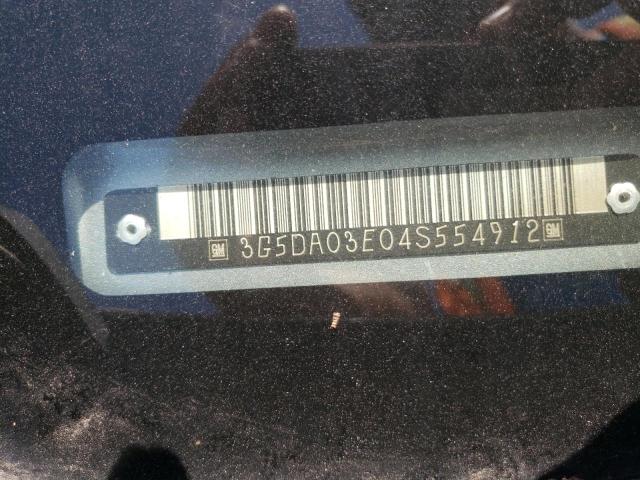 Photo 10 from auction – 2004 BUICK RENDEZVOUS with VIN 3G5DA03E04S554912
