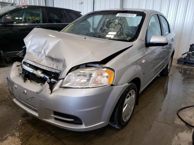 Photo 2 from auction – 2007 CHEVROLET AVEO BASE with VIN KL1TD56697B077711