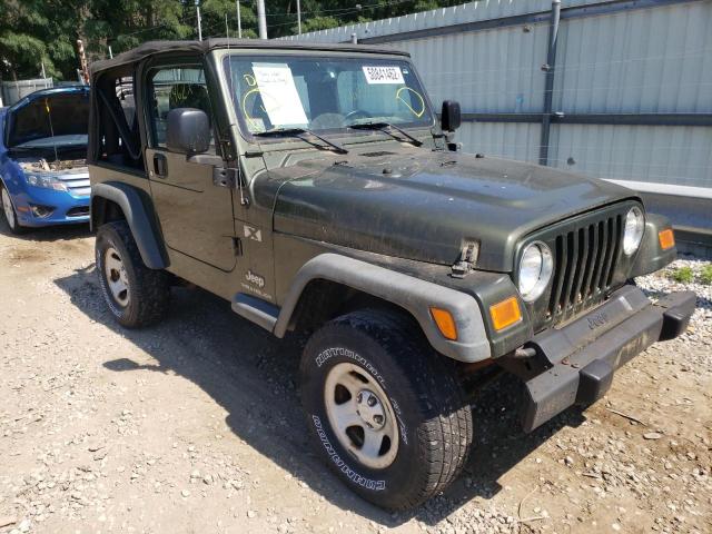 JEEP WRANGLER 2006 with VIN 1J4FA39S16P736145 - Photo from auction