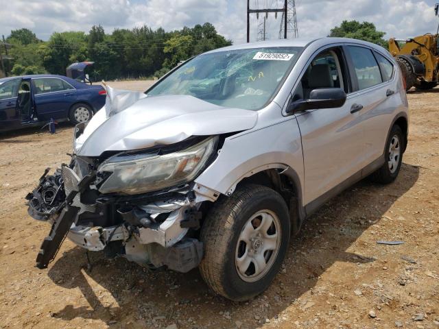 Photo 2 from auction – 2016 HONDA CR-V LX with VIN 2HKRM3H39GH561046