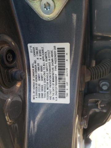 Photo 10 from auction – 2016 HONDA CIVIC EX with VIN 2HGFC2F79GH524417