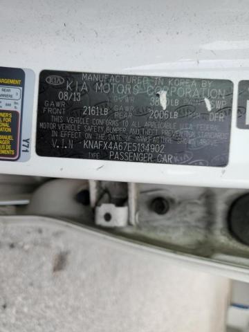 Photo 10 from auction – 2014 KIA FORTE LX with VIN KNAFX4A67E5134902
