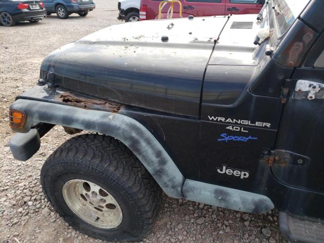 Photo 8 from auction – 1998 JEEP WRANGLER / with VIN 1J4FY19S7WP775399
