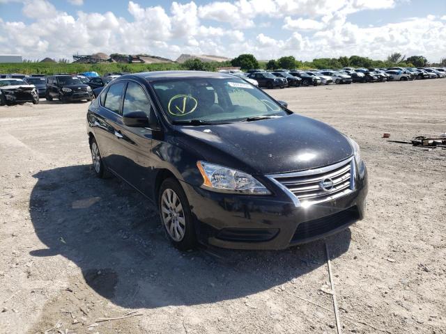 NISSAN SENTRA S 2014 with VIN 3N1AB7AP0EY200900 - Photo from auction