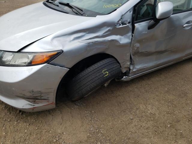 Photo 9 from auction – 2012 HONDA CIVIC LX with VIN 19XFB2F55CE100920