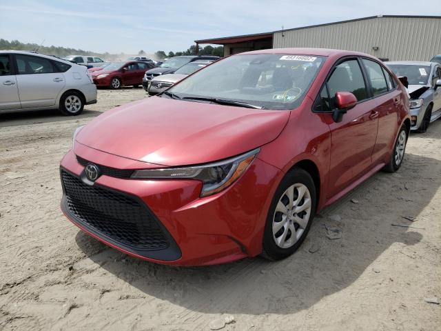 Photo 2 from auction – 2021 TOYOTA COROLLA LE with VIN JTDEPMAE8MJ140364