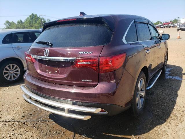 Photo 4 from auction – 2016 ACURA MDX with VIN 5FRYD4H23GB034500