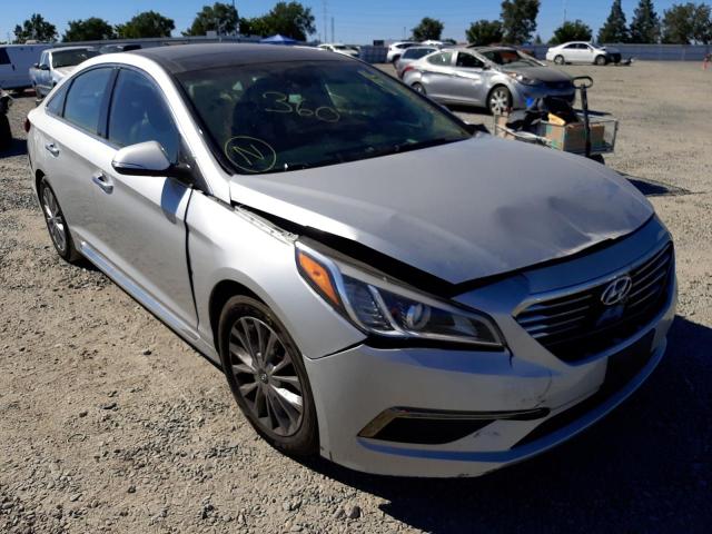 HYUNDAI SONATA SPO 2015 with VIN 5NPE34AF7FH009913 - Photo from auction