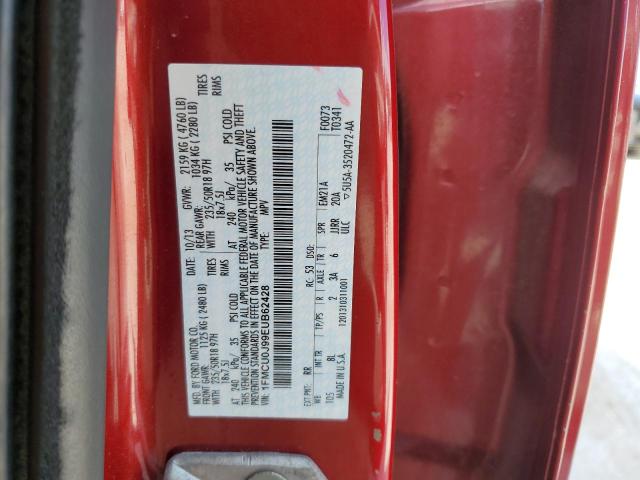 Photo 10 from auction – 2014 FORD ESCAPE TIT with VIN 1FMCU0J99EUB62428
