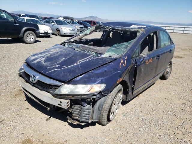 Photo 2 from auction – 2009 HONDA CIVIC LX with VIN 19XFA16579E007693