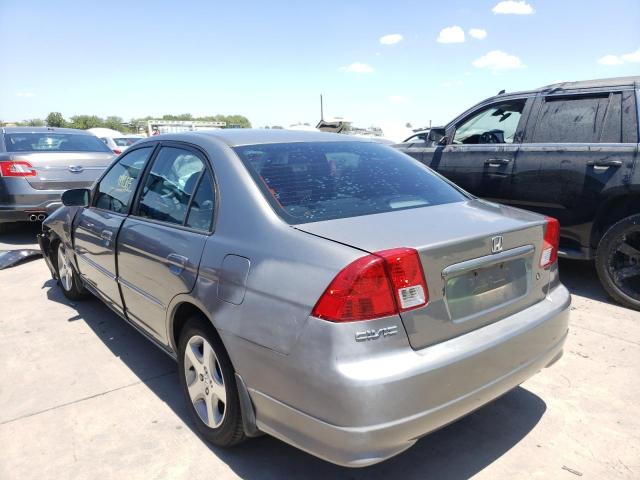 Photo 3 from auction – 2005 HONDA CIVIC EX with VIN 1HGES26765L011589