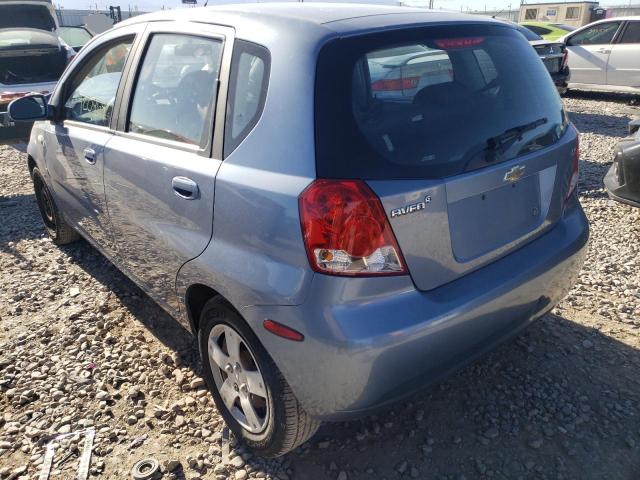 Photo 3 from auction – 2007 CHEVROLET AVEO BASE with VIN KL1TD66617B734006