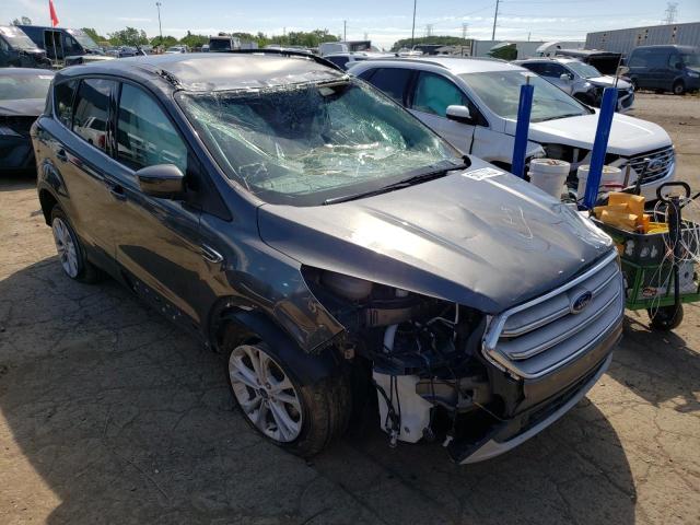FORD ESCAPE SEL 2018 with VIN 1FMCU0HD9JUD02854 - Photo from auction