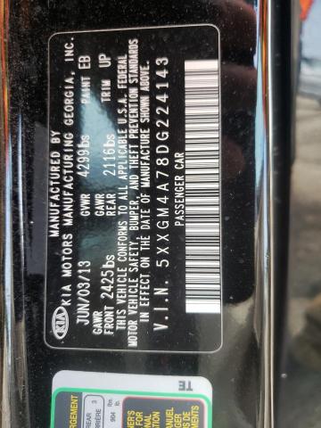 Photo 10 from auction – 2013 KIA OPTIMA LX with VIN 5XXGM4A78DG224143