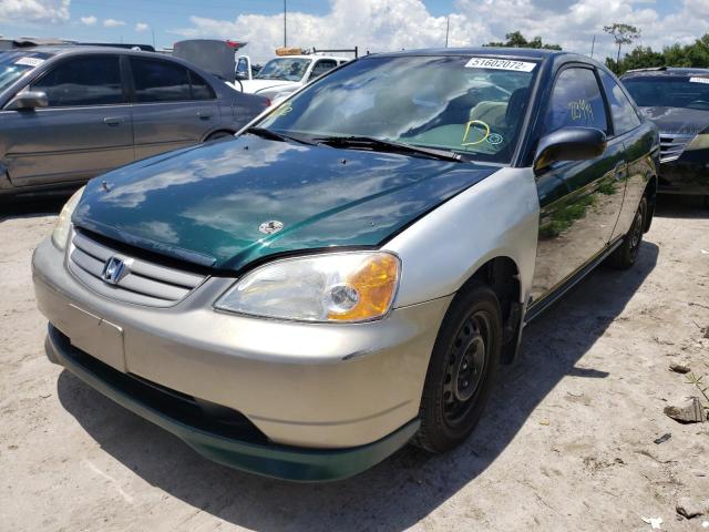 Photo 2 from auction – 2002 HONDA CIVIC with VIN 1HGEM21242L095073