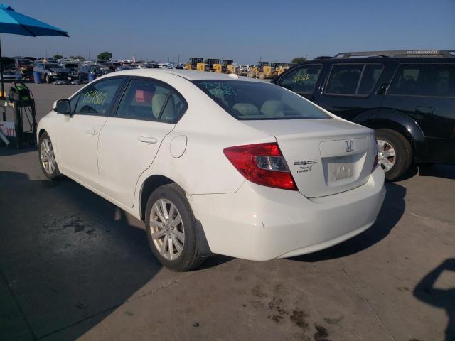صورة رقم 3 من المزاد - 2012 HONDA CIVIC EX مع VIN 2HGFB2F87CH539195