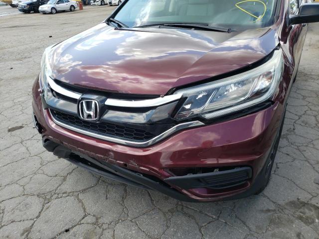 Photo 9 from auction – 2016 HONDA CR-V SE with VIN 2HKRM4H48GH641422