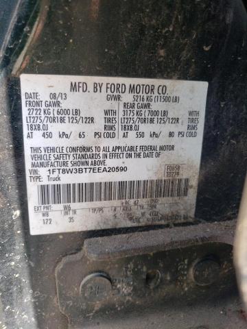 Photo 10 from auction – 2014 FORD F350 SUPER with VIN 1FT8W3BT7EEA20590