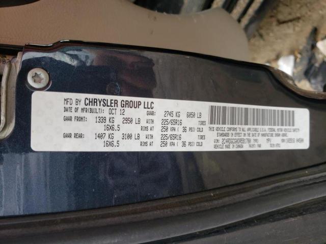 Photo 10 from auction – 2013 DODGE GRAND CARA with VIN 2C4RDGCG0DR591780