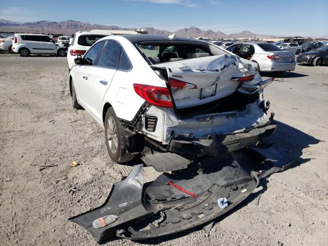 Photo 3 from auction – 2017 HYUNDAI SONATA SE with VIN 5NPE24AF8HH479129