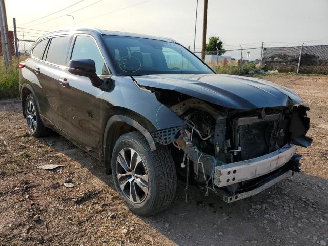 TOYOTA HIGHLANDER 2020 with VIN 5TDGZRBH1LS504330 - Photo from auction