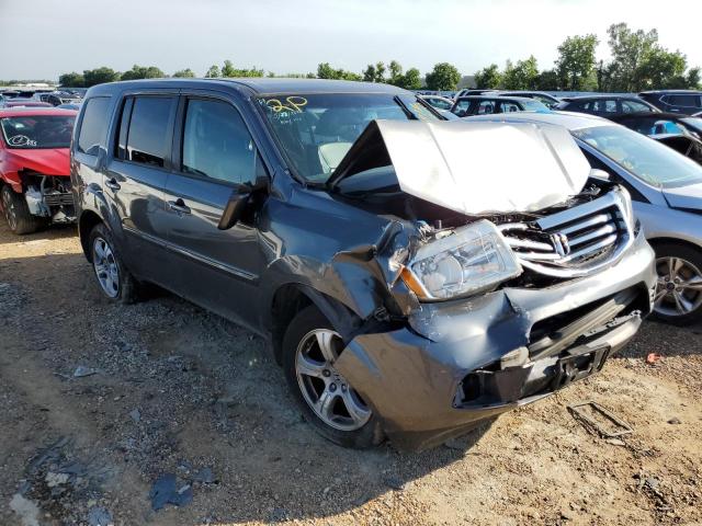 HONDA PILOT EXL 2012 with VIN 5FNYF4H69CB046594 - Photo from auction