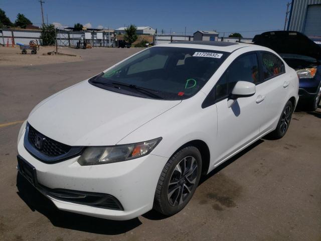 Photo 2 from auction – 2013 HONDA CIVIC EX with VIN 19XFB2F87DE207091