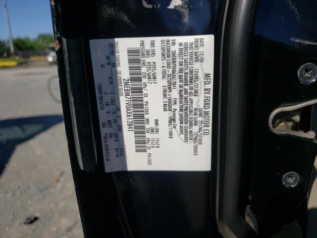 Photo 10 from auction – 2010 MERCURY GRAND MARQ with VIN 2MEBM7FV0AX612841