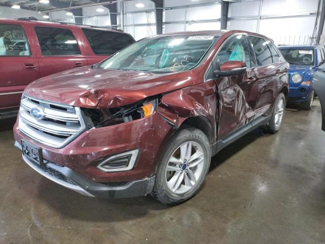 Photo 2 from auction – 2015 FORD EDGE SEL with VIN 2FMTK4J88FBC30911