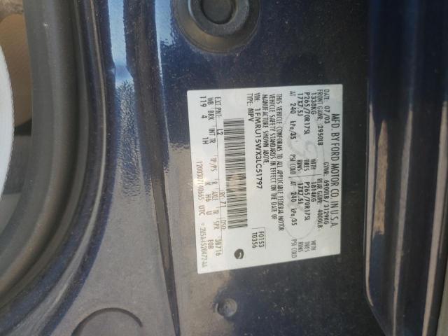 Photo 10 from auction – 2003 FORD EXPEDITION with VIN 1FMRU15WX3LC51797