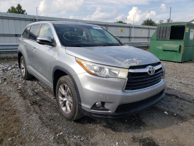TOYOTA HIGHLANDER 2016 with VIN 5TDBKRFH4GS246884 - Photo from auction
