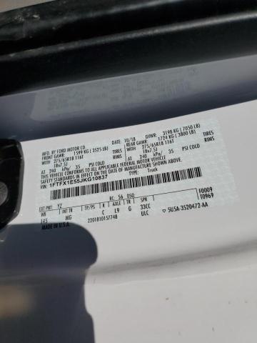 Photo 10 from auction – 2018 FORD F150 SUPER with VIN 1FTFX1E55JKG10837